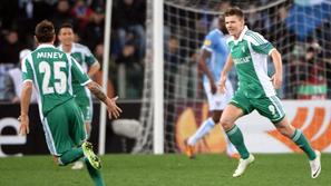 Manev Bezjak Lazio Ludogorec Evropska liga 1/16 finala