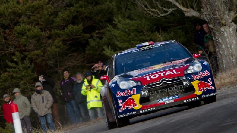Loeb Citroen Monte Carlo reli WRC