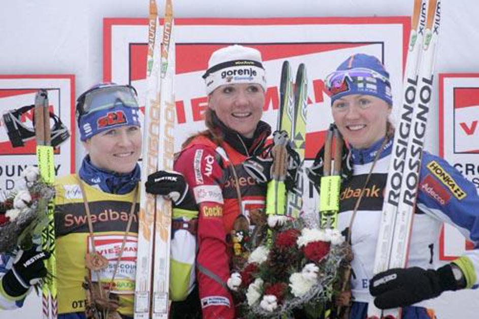 Petra Majdič bi raje imela veliki kristalni globus kot kolajno s SP.