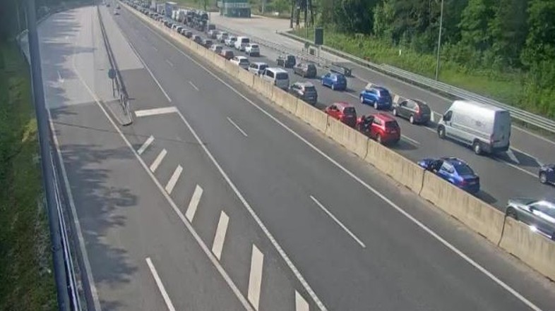 avtocesta zastoj