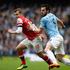 Wilshere Negredo Manchester City Arsenal Premier League Anglija liga prvenstvo