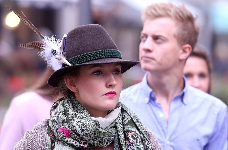 Moda na Oktoberfestu.