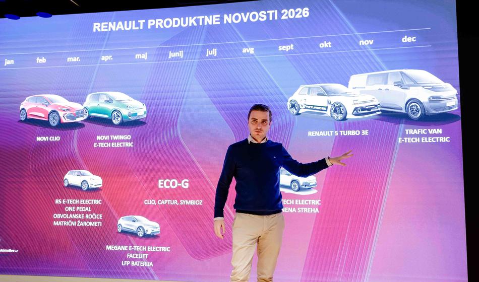 Renault in Dacia: Med novostmi v 2026 edinstveni regijski center v Sloveniji