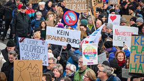 protesti proti skrajni desnici v Nemčiji
