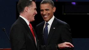 Debata Obame in Romneyja
