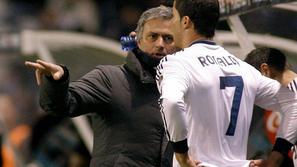 Cristiano Ronaldo, Jose Mourinho