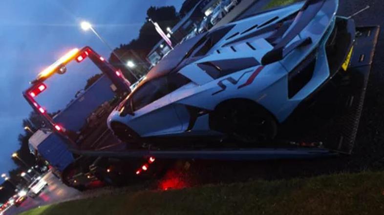 Zaplenjeni Lamborghini
