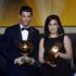 Cristiano Ronaldo Nadine Kessler Zlata žoga Ballon d'or