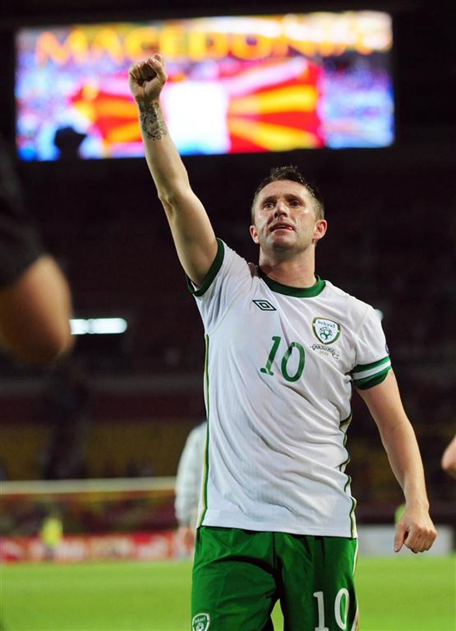 Keane Makedonija Irska kvalifikacije Euro 2012 Skopje | Avtor: EPA