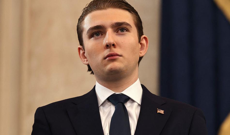 Pred tem moškim je Barron Trump rešil svojo simpatijo