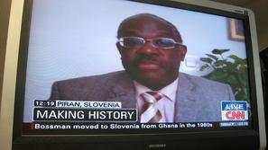 Bossman je za CNN dejal, da njegova izvolitev kaže na visoko raven demokracije v