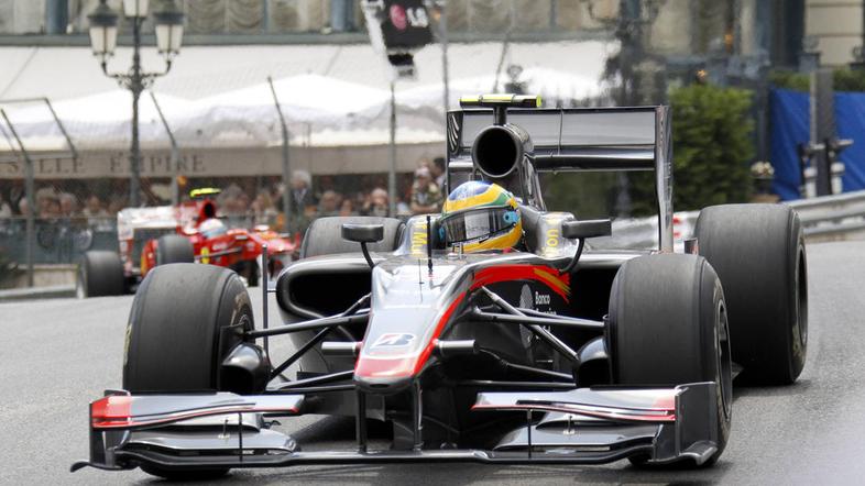 VN Monako trening 2010 Bruno Senna Hispania