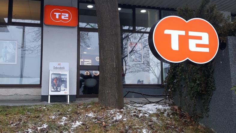 Prodajno mesto T-2 v Tržiču