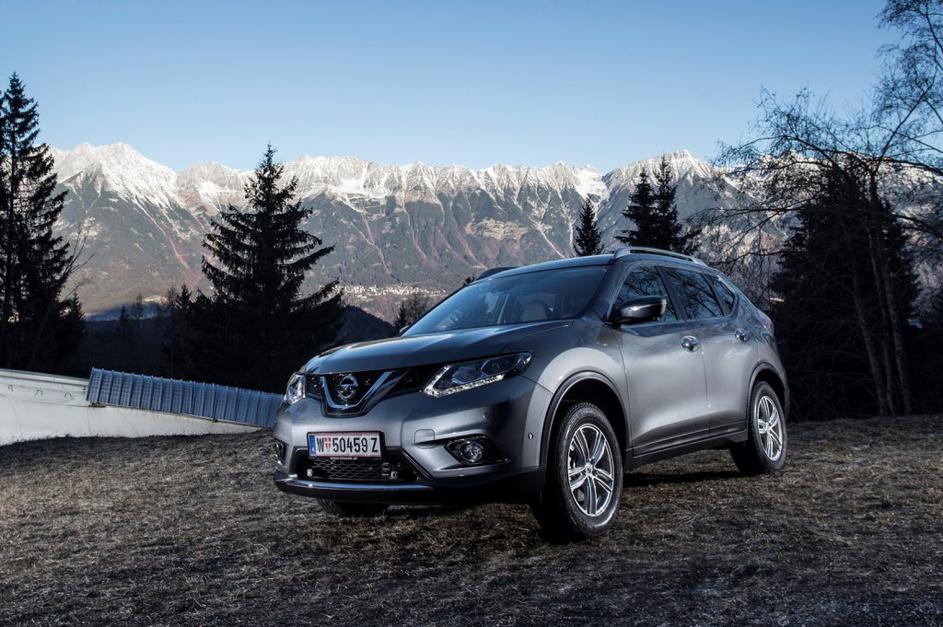 Nissan X-Trail bobsleigh