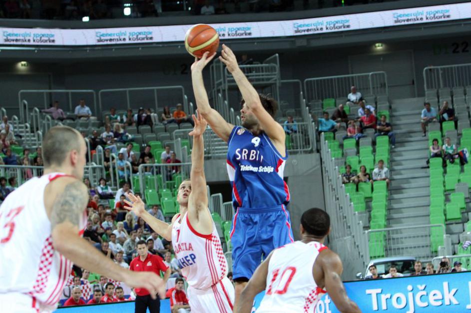 Hrvaška košarkarska reprezentanca Srbska košarkarska reprezentancaHrvaška košark