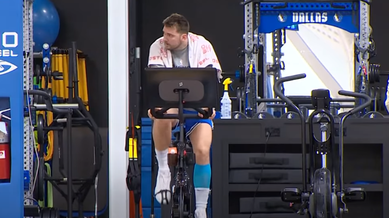 Luka Dončić sobno kolo trening