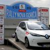 Renault zoe na reliju v Novi Gorici