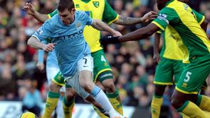 Milner Norwich Manchester City Premier League Anglija liga prvenstvo