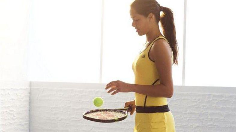Ana Ivanović bo tudi v Avstraliji seksi. Foto: Adidas