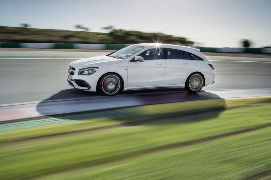 Mercedes-benz CLA shooting brake facelift
