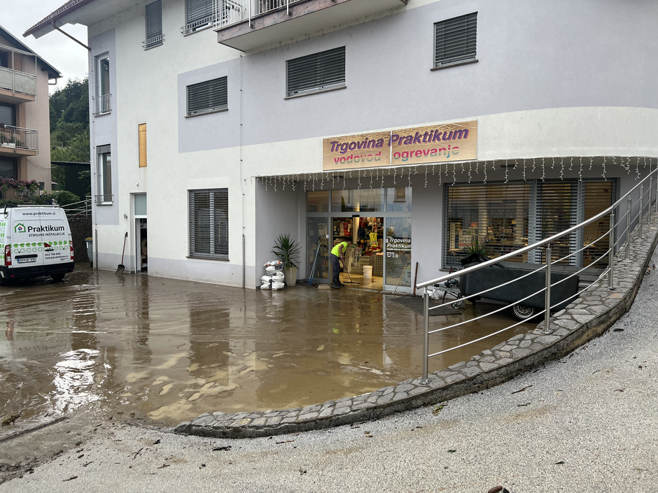 Gorenja vas - Poljane, neurje, poplave | Avtor: arhiv Občine Gorenja vas - Poljane