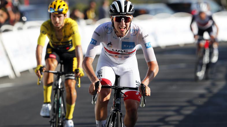 Tadej Pogačar Primož Roglič TdF