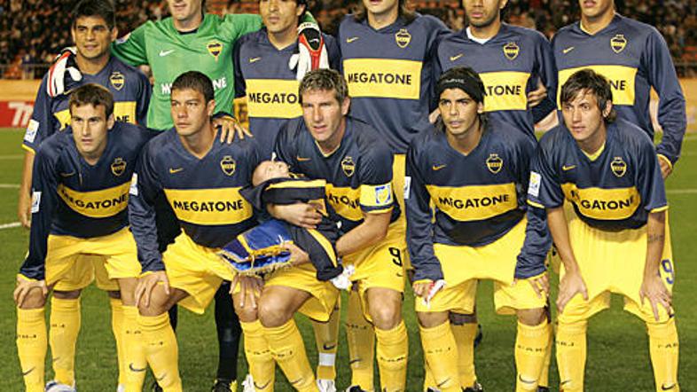 Nogometaši argentinske ekipe Boca Juniors so prvi finalisti svetovnega klubskega