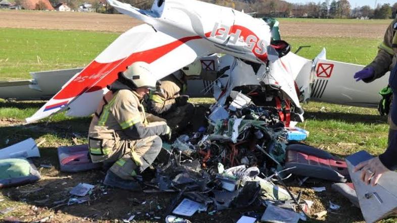 Nesreča ultralahkega letala