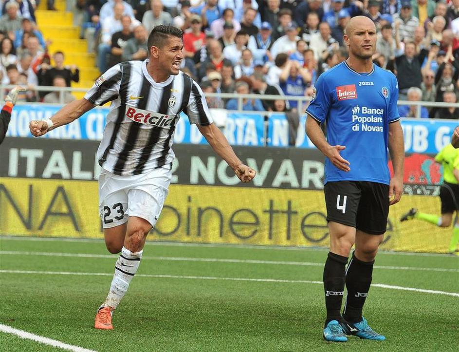 Borriello Novara Juventus Serie A Italija italijanska liga prvenstvo