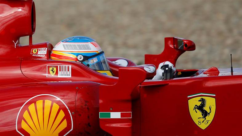 Jerez testiranja 2010 Ferrari Fernando Alonso