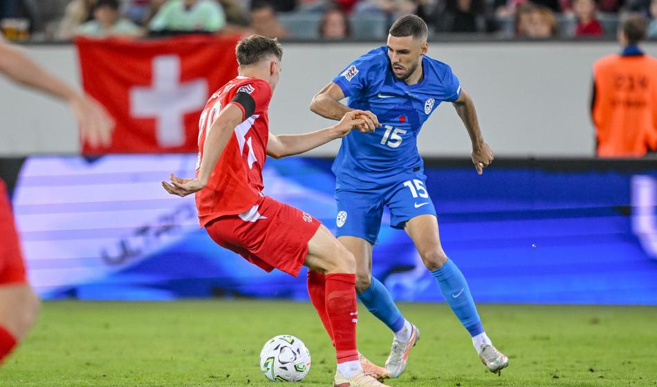 Slovenija pustila dober vtis, a Švico zapušča brez novih točk