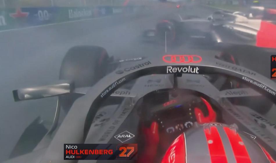 Srhljivka v F1: Med Hülkenbergom in tragedijo prostora za list papirja
