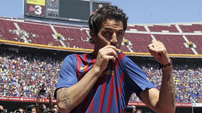 Fabregas barcelona predstavitev