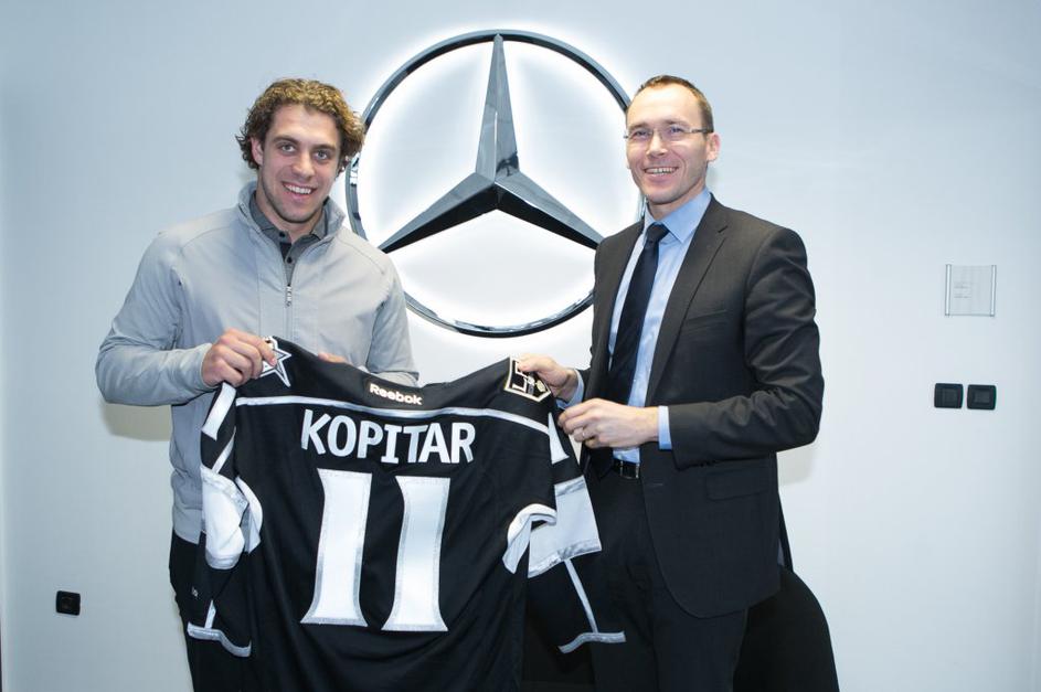 Anže Kopitar ambasador znamke Mercedes-Benz