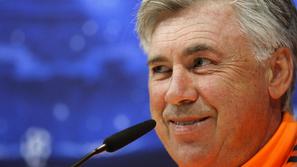 Ancelotti Real Madrid novinarska konferenca pred Bayernom Liga prvakov