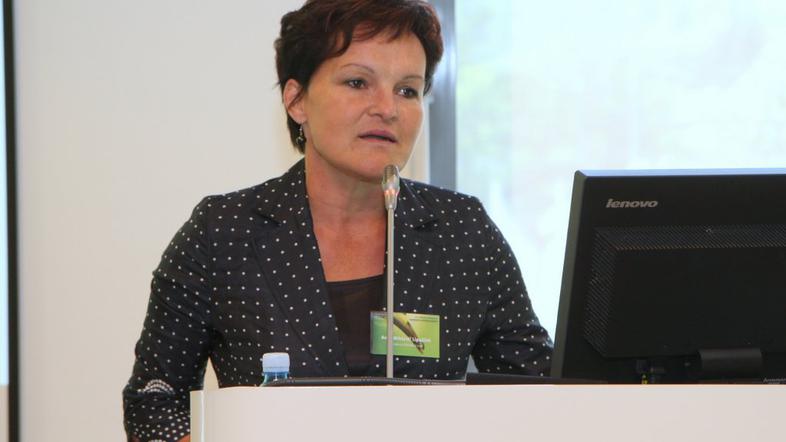 Anka Lipušček Miklavič, direktorica Mlekarne Planike