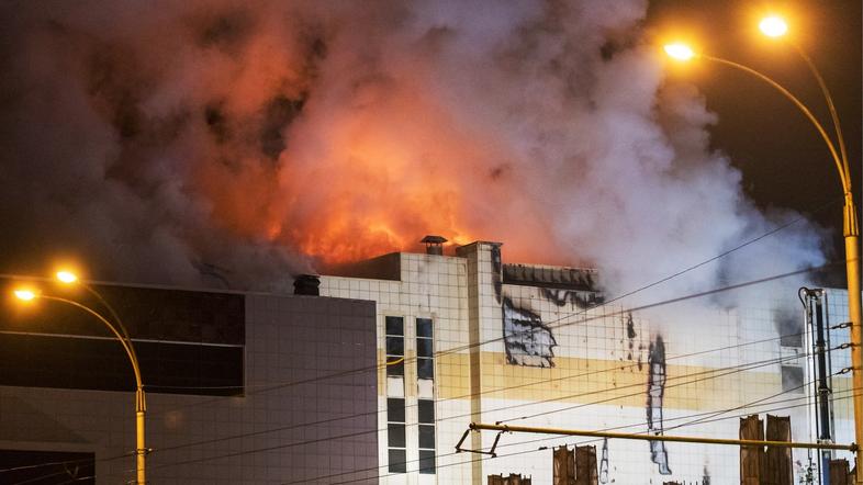 Požar v Kemerovu
