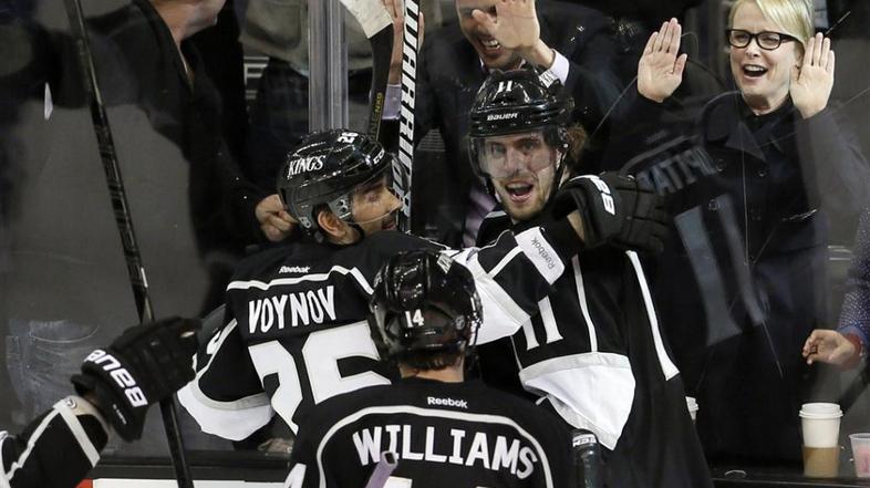 Kopitar Vojnov Williams Los Angeles Kings San Jose Sharks NHL končnica konferenč
