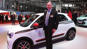 Direktor Revoza Patrice Haettel ob novem twingu