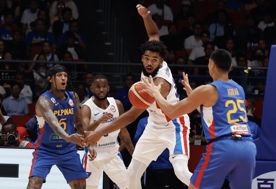 Karl-Anthony Towns Filipini Dominikanska republika | Avtor: Epa