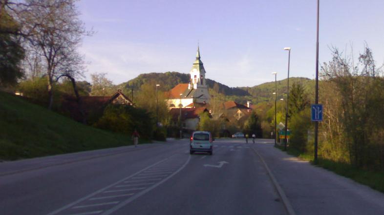 Kolesarja skozi Šmartno