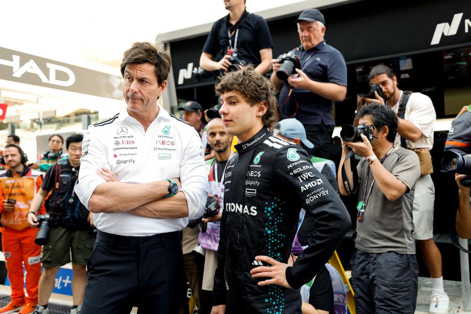 Toto Wolff Kimi Antonelli | Avtor: Profimedia