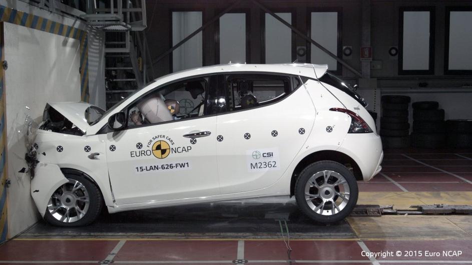 Lancia ypsilon na testiranjih Euro NCAP