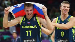 Luka Dončić Edo Murić Slovenija Španija EuroBasket 2017 polfinale
