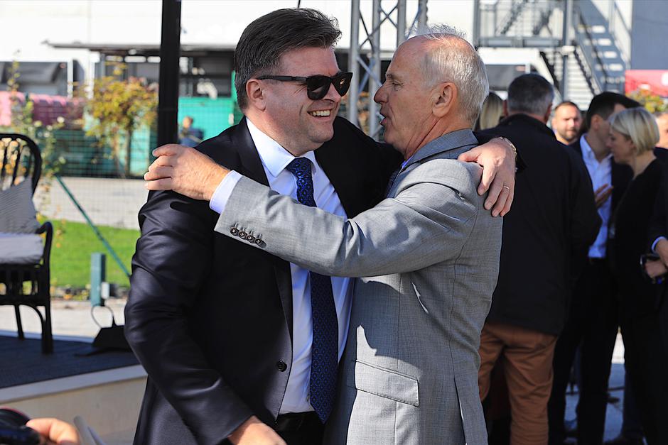 Postavitev temeljnega kamna za gradnjo trgovine Ikea v Ljubljani | Avtor: Saša Despot