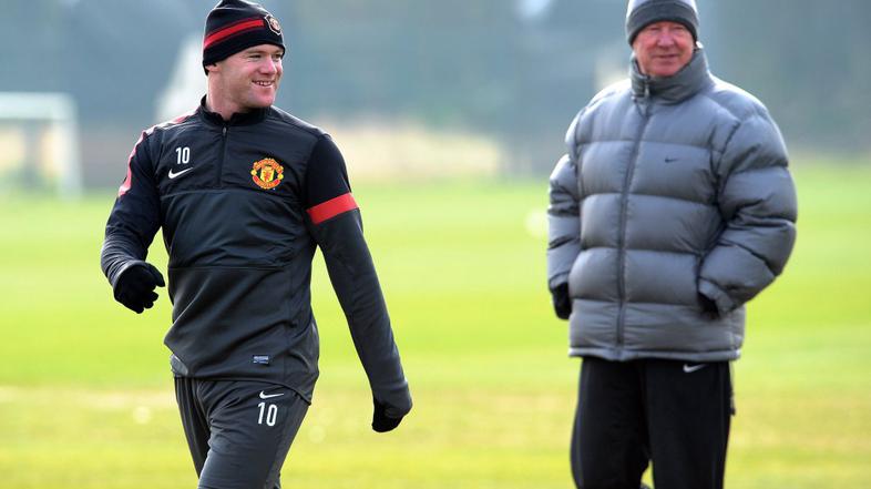 wayne rooney alex ferguson