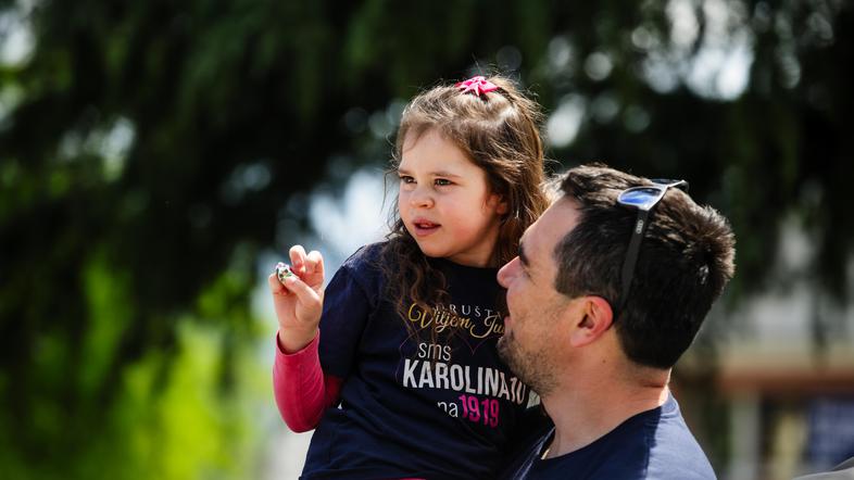 Karolina na Festivalu za ljubitelje živali