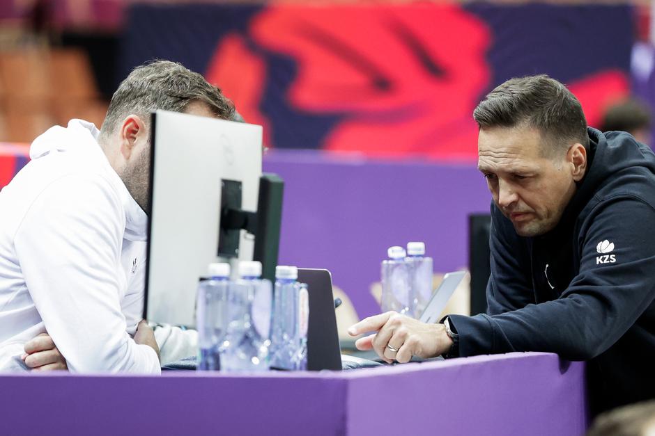 trening košarkarske reprezentance slovenije, aleksander sekulić | Avtor: Saša Despot