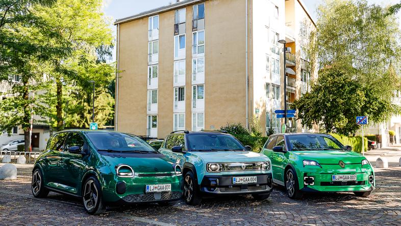 Predstavitev Renault twingo, R4 in R5