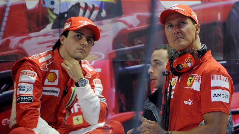 felipe massa michael schumacher